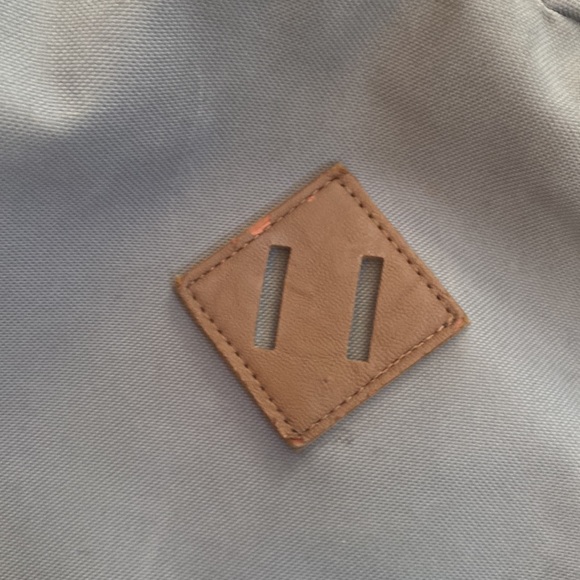 Herschel Heritage Backpack Grey Faux Leather - Picture 3 of 6